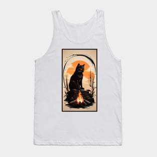 Shadow cat Tank Top